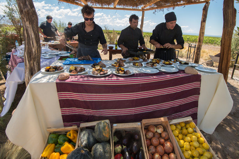 The Vines Resort & Spa Los Sauces  Restaurace fotografie